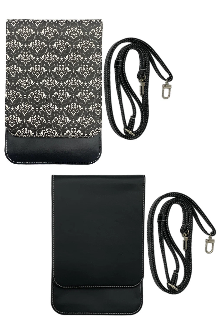 Caseable 2-pack Crossbody Phone Bags Protection Black/Damask